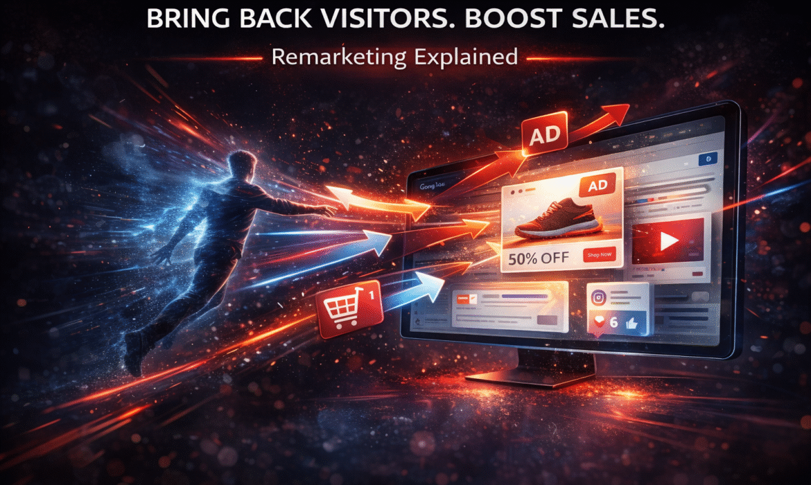 Remarketing: How to Bring Back Lost Website Visitors and Increase Sales