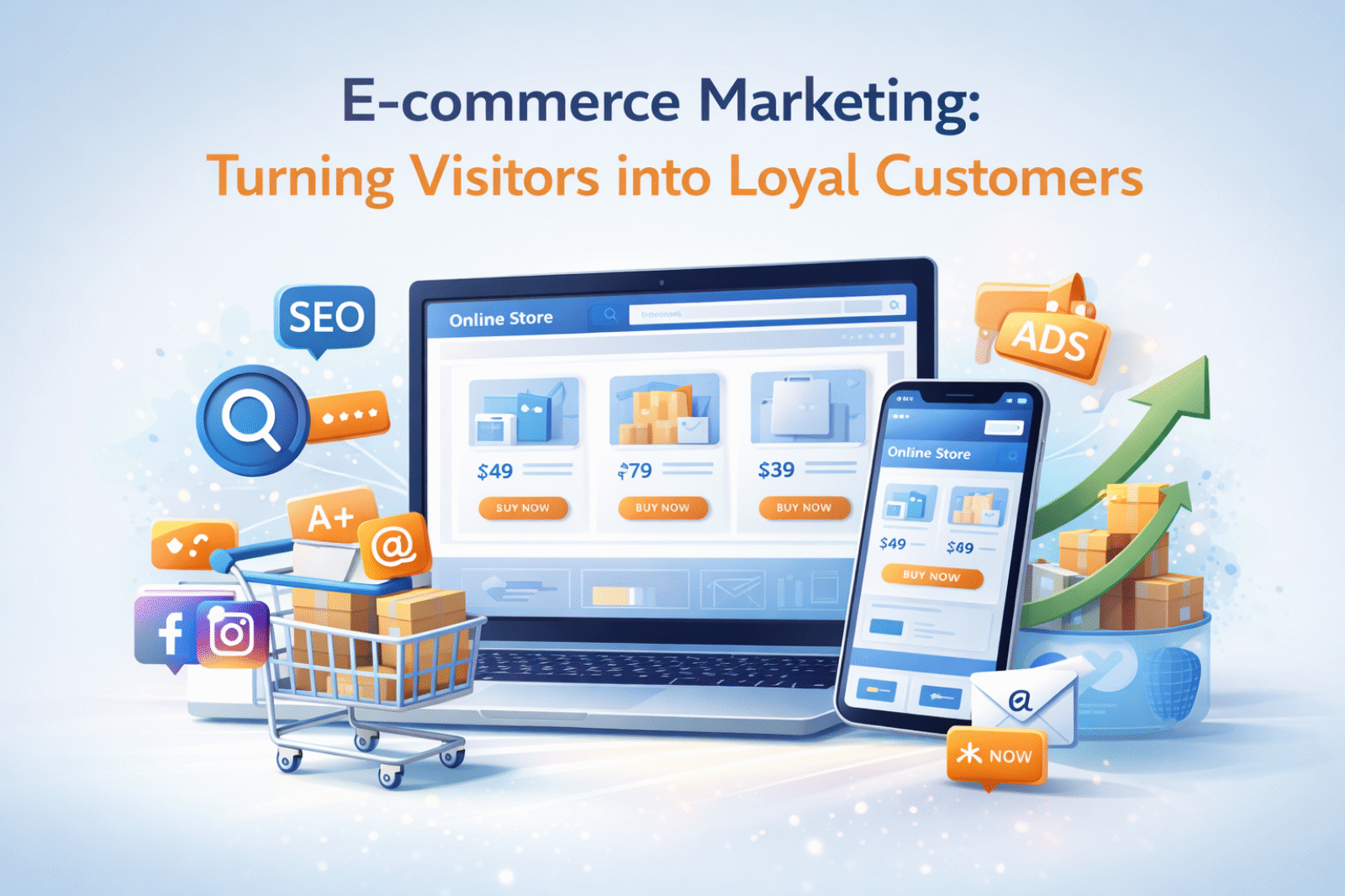 E-Commerce Marketing: How to Increase Online Sales and Customer Retention