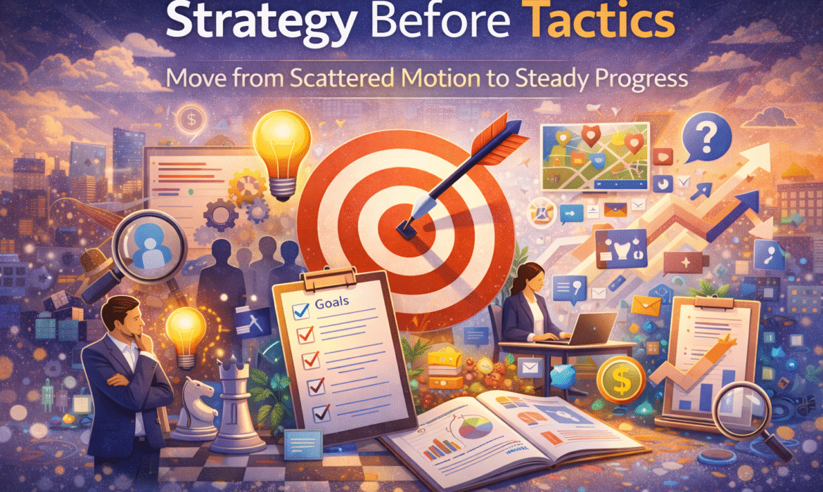 Strategy First: Why Smart Businesses Don’t Start With Tactics