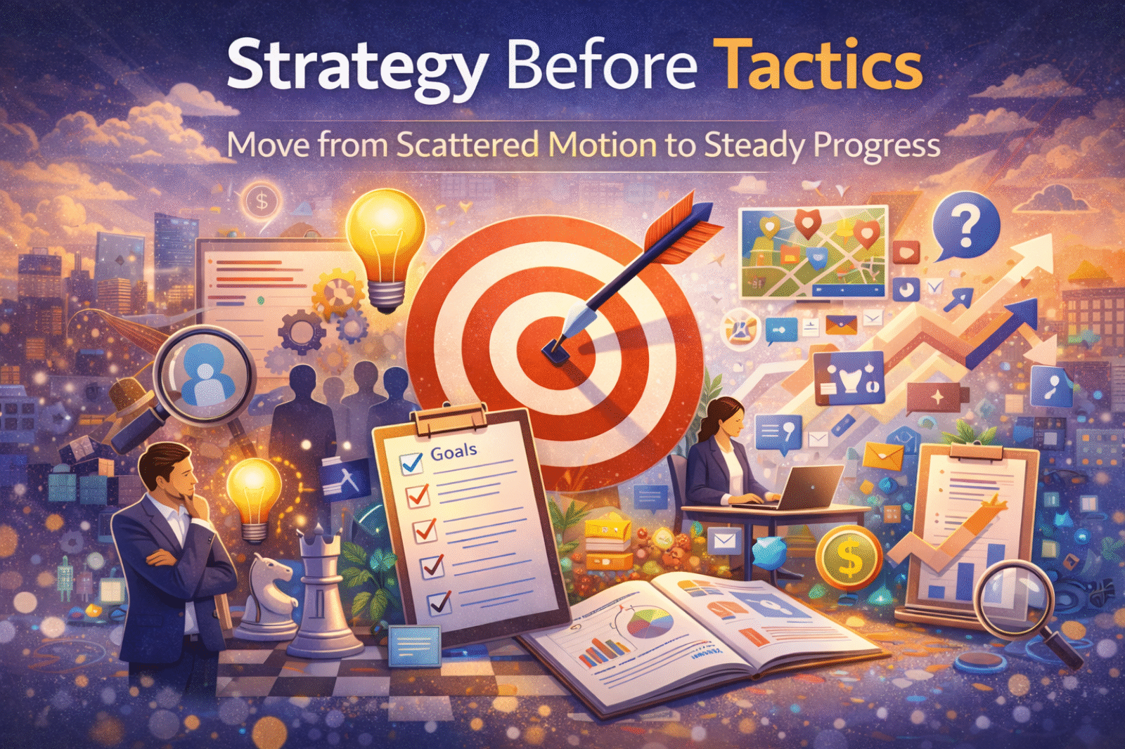 Strategy First: Why Smart Businesses Don’t Start With Tactics