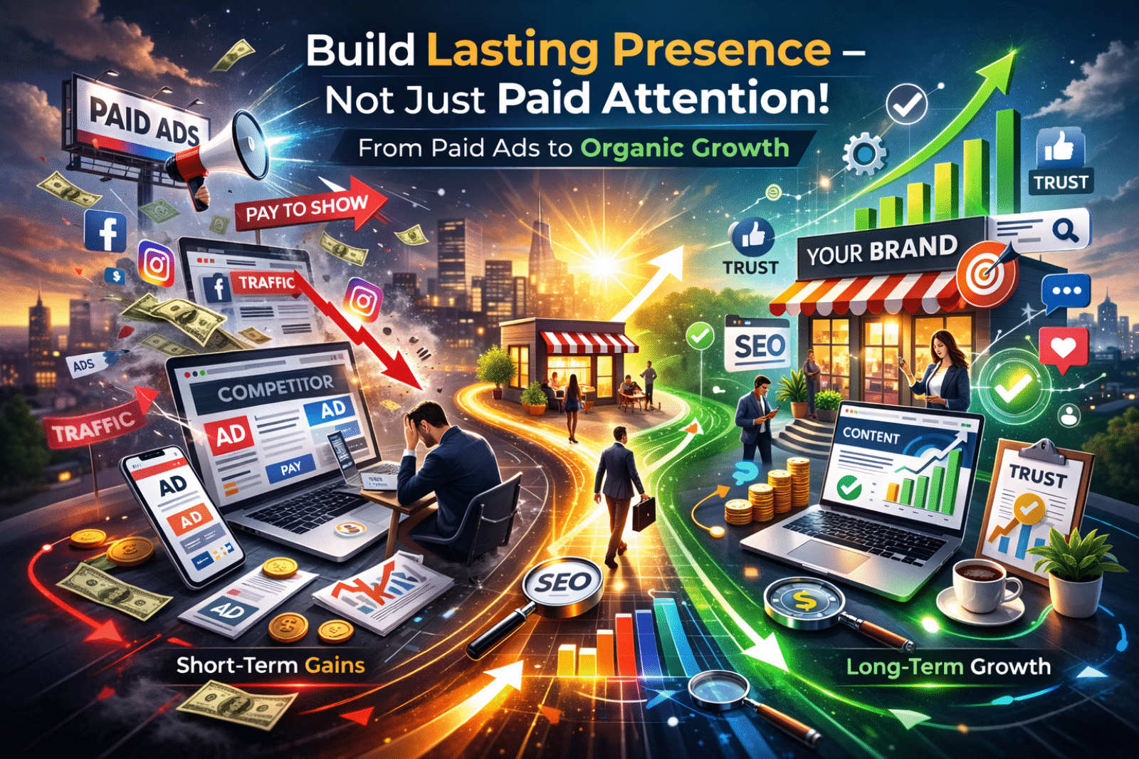 Digital Marketing Is Like Renting vs Owning Attention