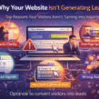 Why Your Website Is Not Generating Leads (And How to Fix It)
