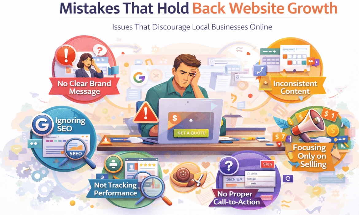 7 Common Mistakes Small Businesses Make Online