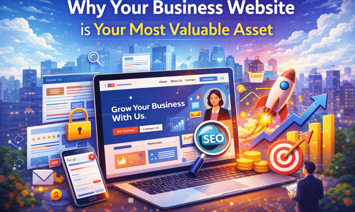 Why a Business Website Is the Foundation of Digital Marketing Success